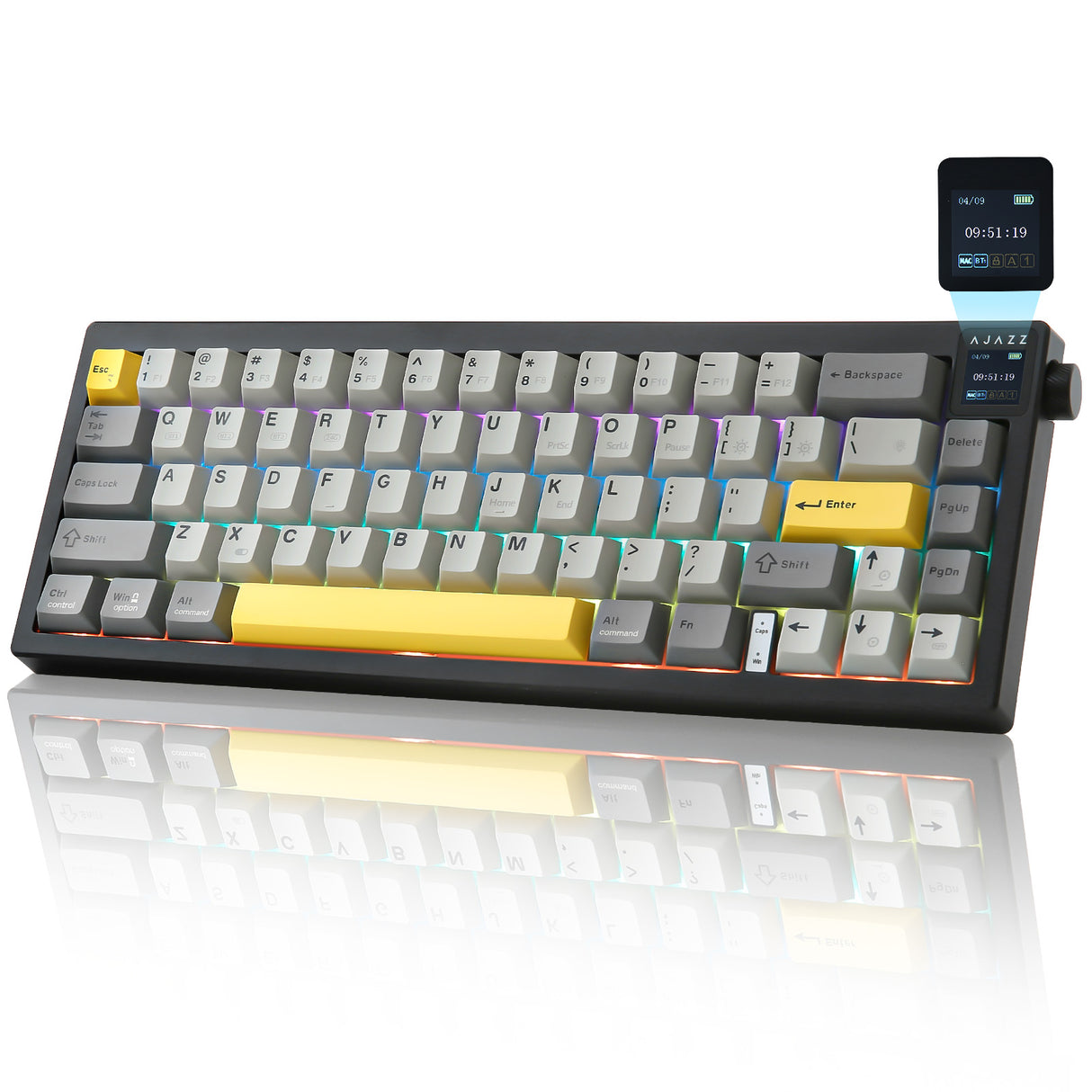 Ajazz AK650 Wireless Mechanical Keyboard